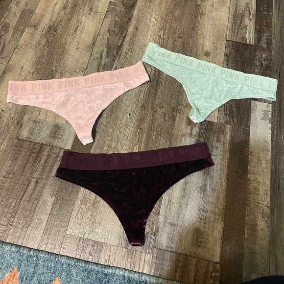 victorias secret velvet thong